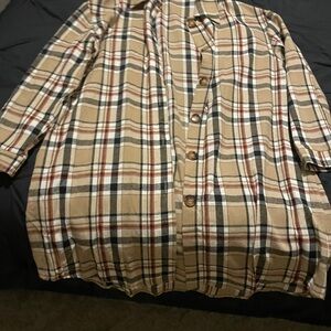 SHEIN Multicolor Plaid Shirt